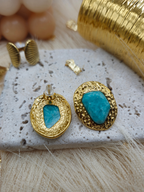 Boucles d'oreilles Clitoria