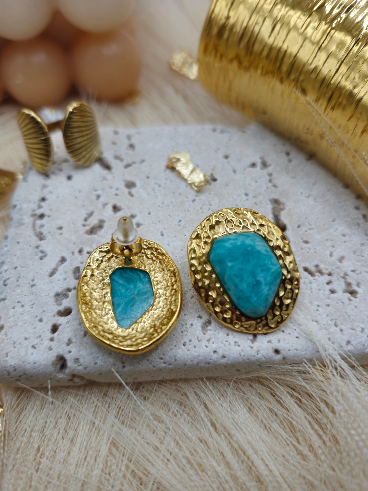 Boucles d'oreilles Clitoria