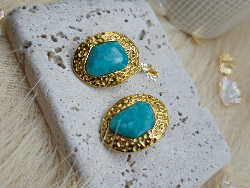 Boucles d'oreilles Clitoria